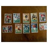1985 Mini Topps Sticker, Walter Payton, John Elway