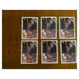Dennis Rodman 1993-94 Topps #77 NBA (6 cards)