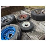 Tires with rims