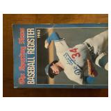 Vintage The Sporting News Baseball Register 1982