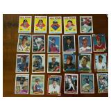 1988, 89, 90 Topps MLB cards, Deion Sanders