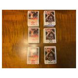 3 sets 1990-1991 Fleer NBA Basketball Series cards