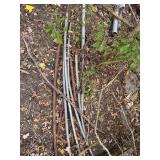 Scrap metal, pipes, galvanized pipe