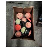 Homemade tree stand & clay pigeons