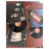 KISS & Journey Record Albums