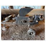 Vintage Wood chipper pull behind