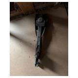 Jack, pump sprayer, charcoal, bug zapper etc