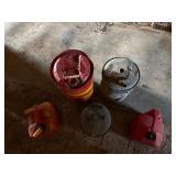 Vintage Metal  kerosene gas can, snowmobile etc