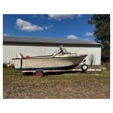 1966 19ï¿½ Lone Star Chesapeake & trailer, no motor