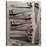 Vintage hand saws