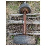 2 tire trailer axel