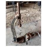 Vintage Bottle capper, small vice