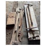 Vintage Pick axes, axe heads etc