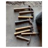 Vintage Hammers, Ball-peen, brick etc