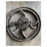 Antique Wheel-Feed Grinder