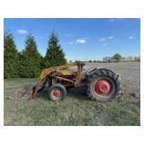 Vintage Classic Ford Tractor w/ Shawnee bucket