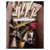 Electric Candleabras, clocks etc