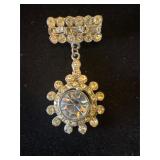 Vintage dangling pendant style brooch etc