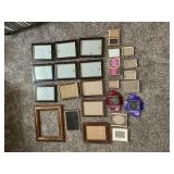 Various sized Picture Frames