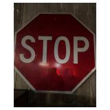 Stop sign, Dr Pepper, sign, etc.
