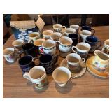 Vintage tea, cups, souvenir, coffee, mugs, etc.