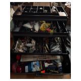 Vintage Plano tacklebox and tackle