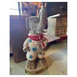 Vintage Beam's trophy bourbon elephant decabter