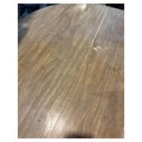 Vintage wood grain laminate table