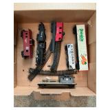 Vintage Toy Train Pieces