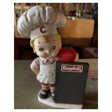 Vintage Campbell soup memorabilia