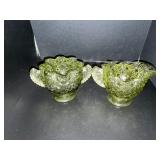 Vintage Daisy & Button Sugar & creamer