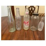 Vintage Tiffin, Fremont & WI beverage Bottles