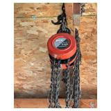 Buffalo 1 ton chainblock and chain