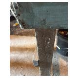 Wooden shop tables set of two