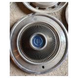 Vintage Ford mercury hubcaps