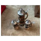 Vintage Music Box Beer Steins