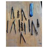 Vintage Architect Drawing Set from Germany