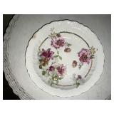 Bavarian Scalloped Edge Floral Bowl etc