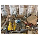 Vintage masonry tools, hardware, etc.
