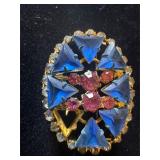 Vintage gold tone, filigree, brooch Brooch