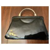 Vintage GraceLine Patent Leather Handbag