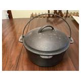 Cast iron Dutch oven