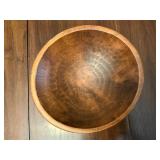 Wooden Pedestal Bowl