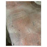 Vintage wooden top folding table