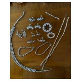 Vintage rhinestone jewelry