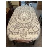 Lace Tablecloth, table runners, doilies, etc.