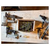 Air tools and galvanized 16 gauge crown staples
