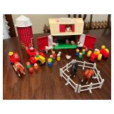 Vintage Fisher-Price Farm Set