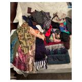 Vintage and winter scarves
