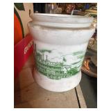 Vintage Milk Glass Tobacco Jar, teacups, trays,etc